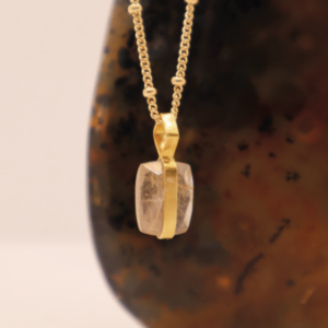 Quartz Pendant Necklace